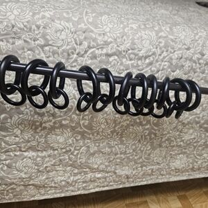 11 Pottery Barn Antique Bronze Curtain Double Rings Large